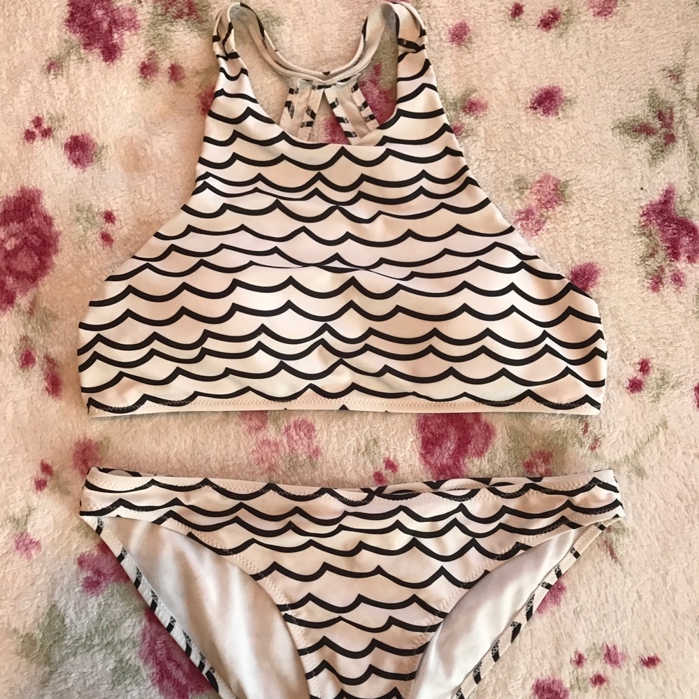 High Neck Bikini Set